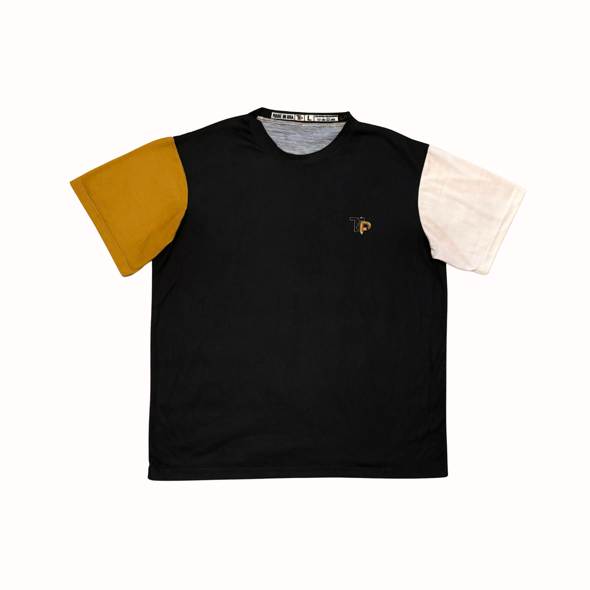 EXIST Black T-Shirt front view by True Poet Apparel – minimalist black edition tee for poets, writers, and creatives.